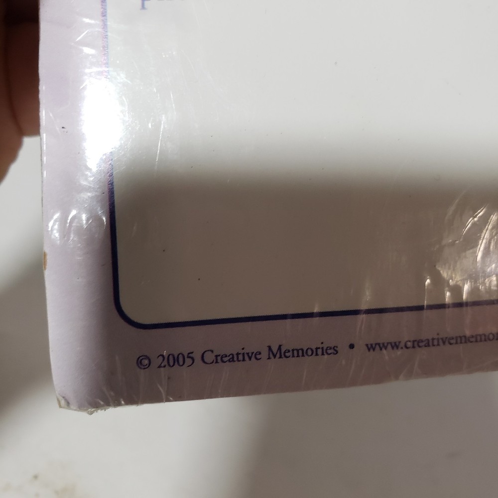 Creative Memories Custom Cutting System 4 Oval Pattern Template Set Scrapbooking