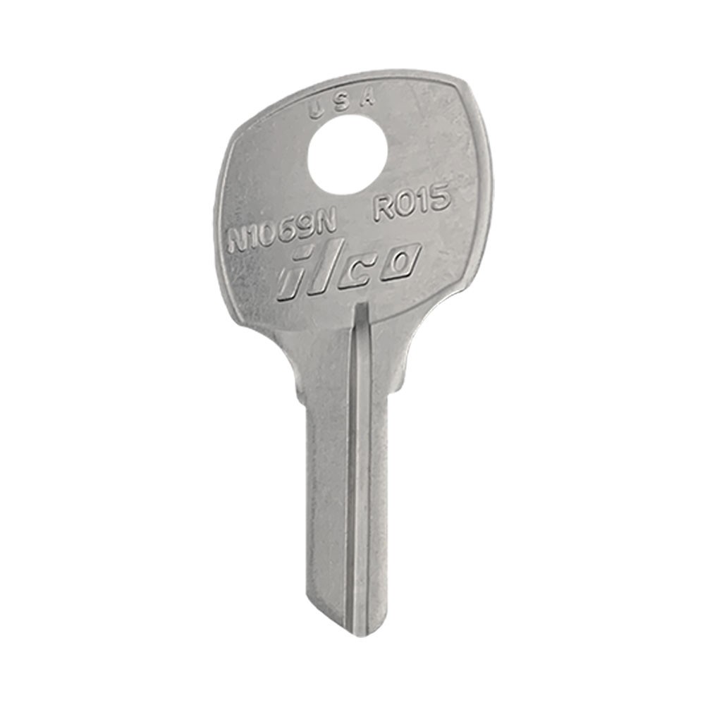 RO15 / N1069N  Key Blank  Nickel