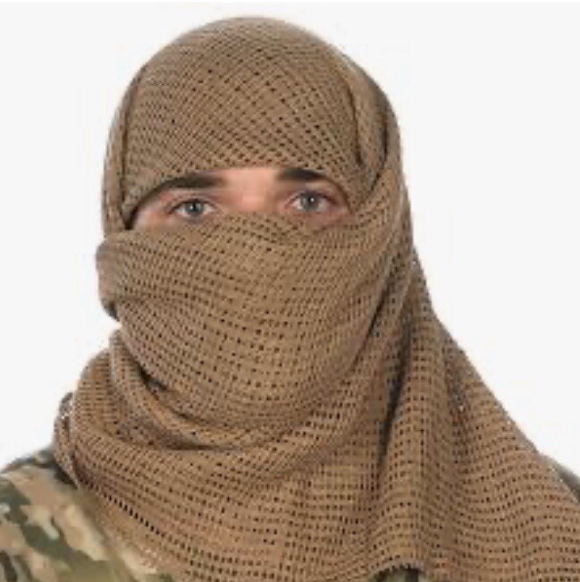 Camcon Face Veil, Desert Tan.
