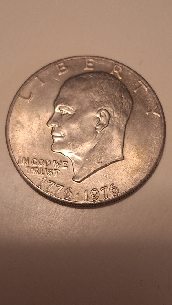1776-1976 eisenhower bicentennial dollar coin