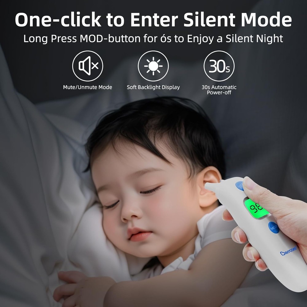 Convenient Backlit Digital Thermometer