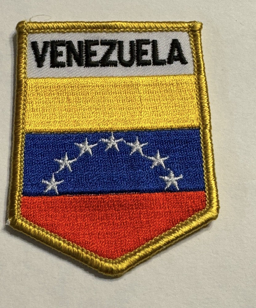 VINTAGE Flag Theme VENEZUELA Patch
