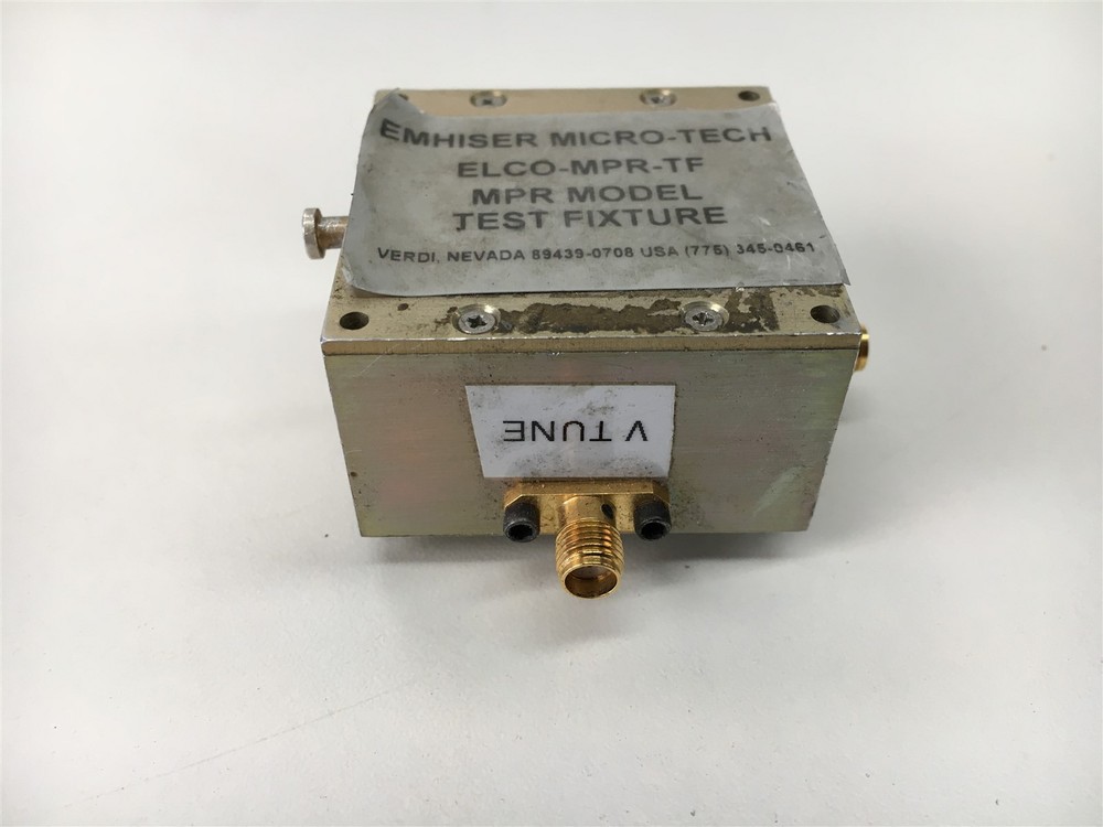 Emhiser Micro-Tech ELCO-MPR-TF MPR Model Test Fixture