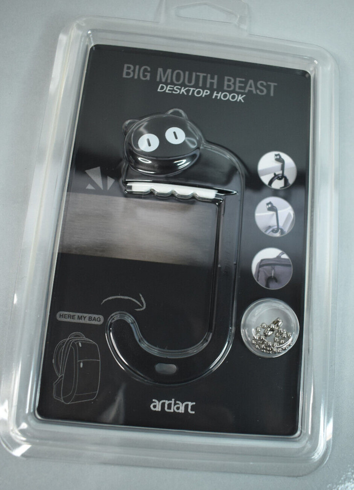 Big Mouth Beast Desktop Hook Black  - NEW