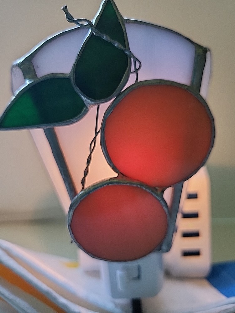 Oranges Stained Glass Nightlight