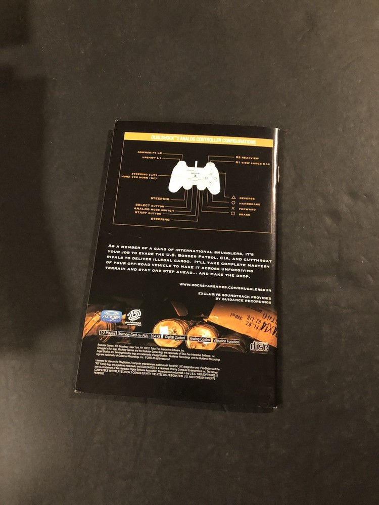 smugglers run ps2 manual Only