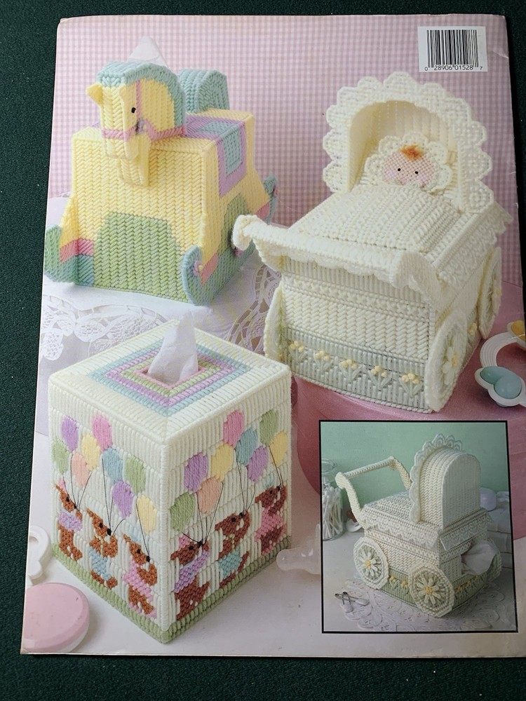 3 Plastic Canvas Baby Patterns