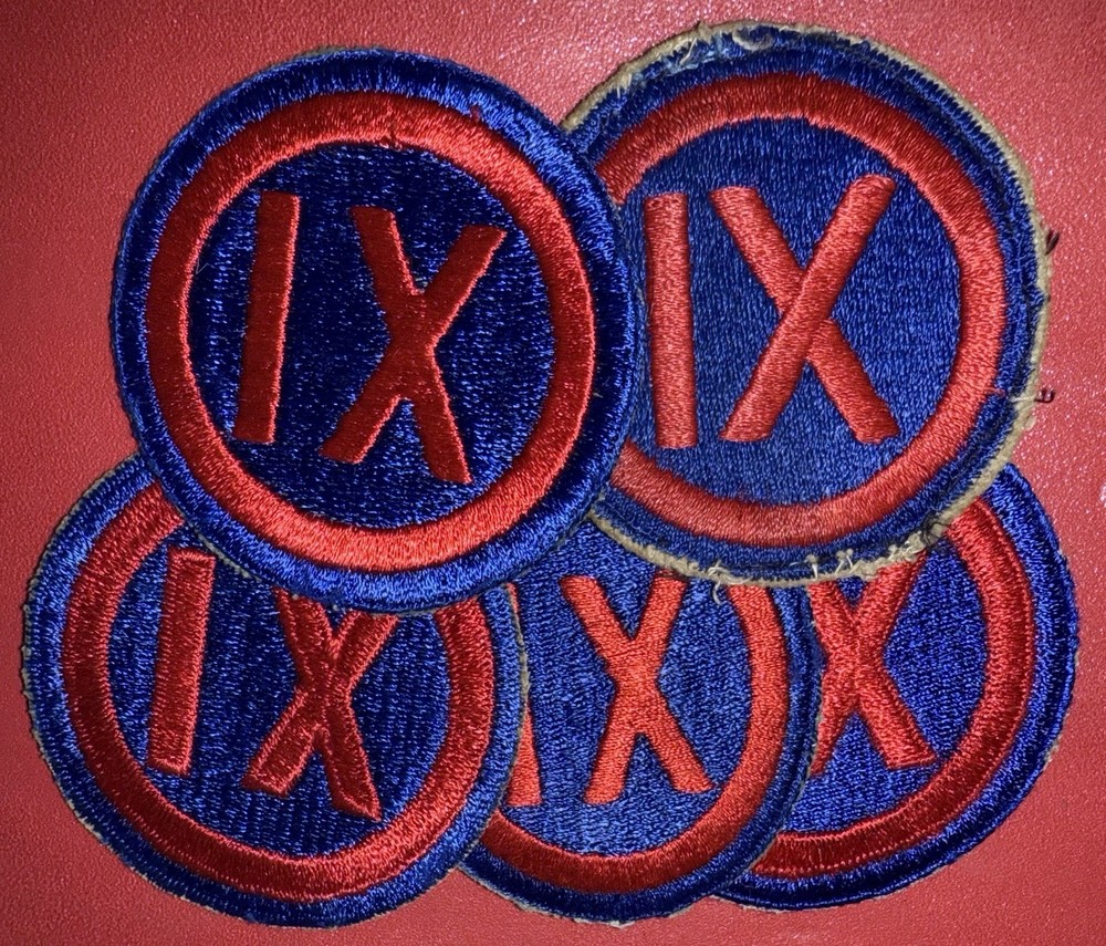 WW2 9th Corps SSI Patch (AK/AP)