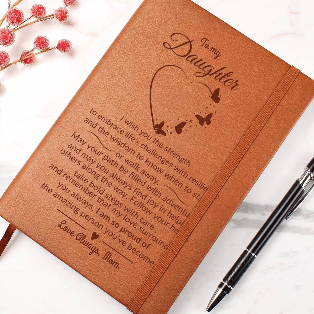To My Daughter ~Sentimental Keepsake Journal Gift From Dad