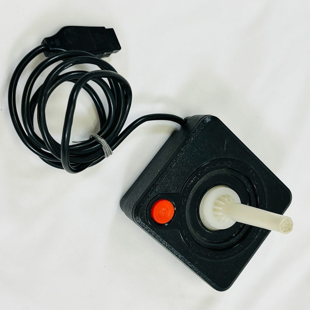 Atari 2600 Console Bundle w/ Mixed Joysticks, Cables VTG Retro Gaming UNTESTED