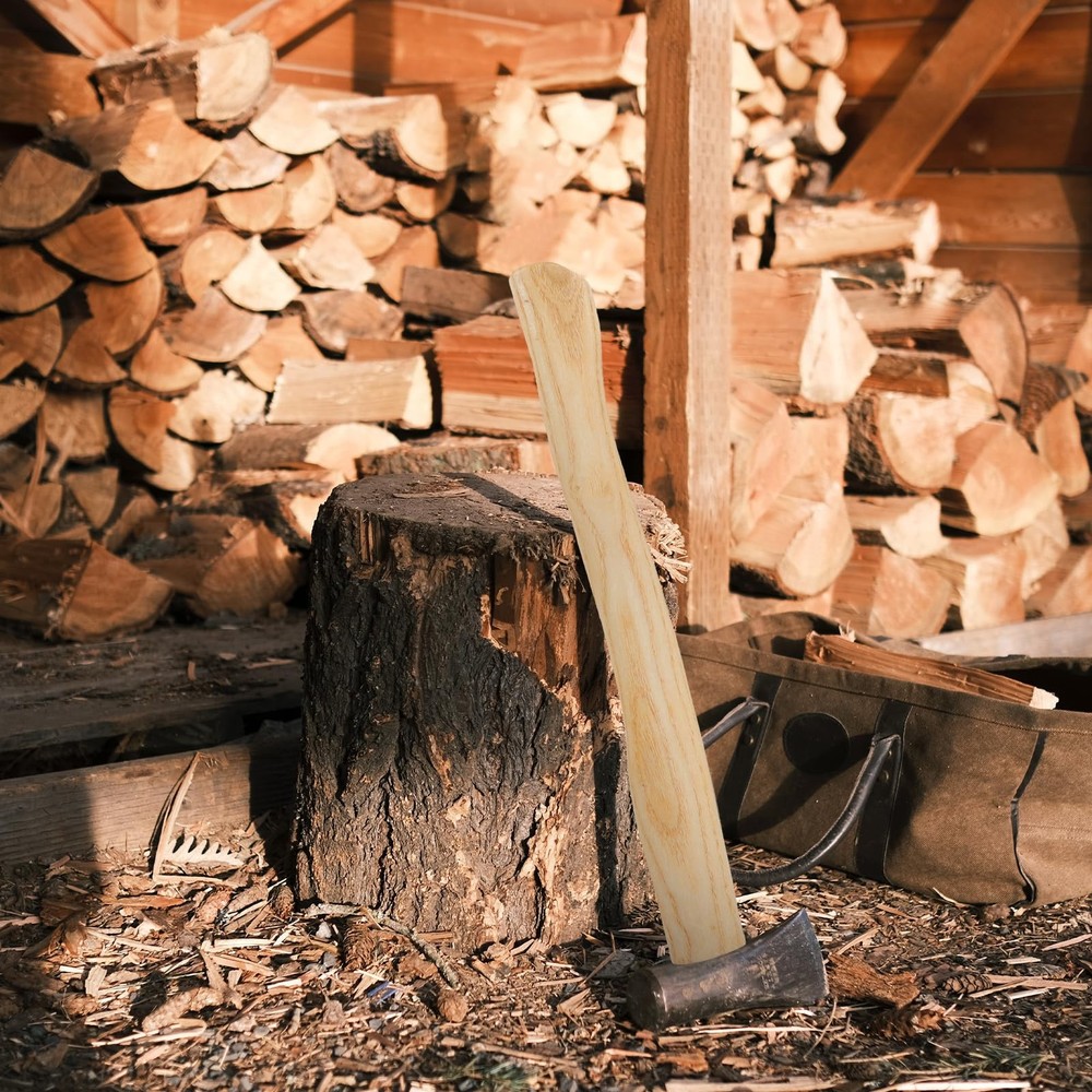 DOITOOL 14.17In Hickory Handle Replacement for Hatchet Durable Wood Handle fo...