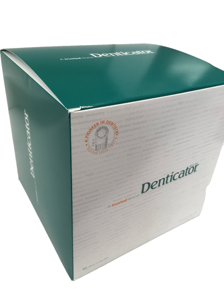 Denticator Original Green Disposable Prophy Regular Cup, White, 500/Pk, 501250