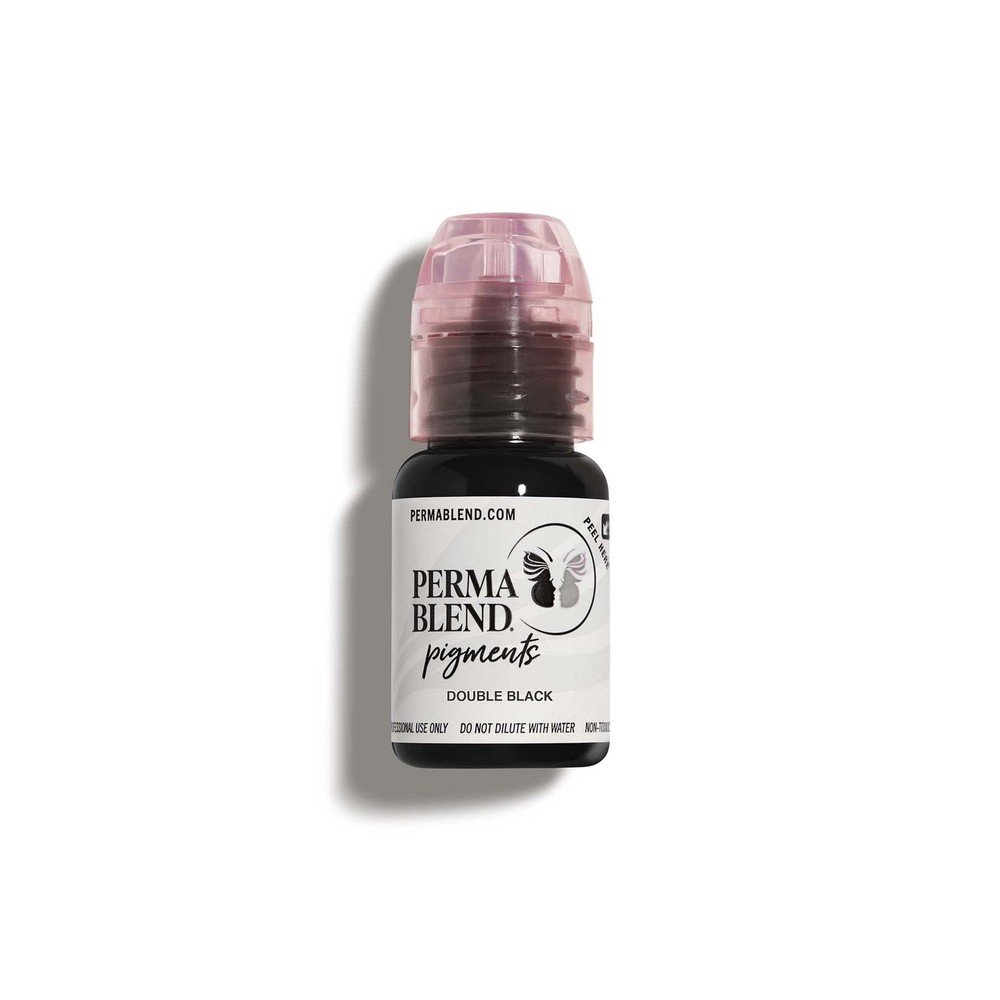 Perma Blend - Double Black - Microblading Ink for Permanent Eyeliner - Profes...