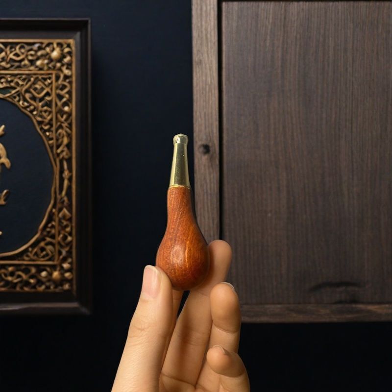 All Solid Wood Pipe Pipe Portable Small Solid Wood Mini Smoking Pot Pipe
