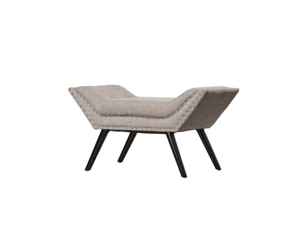 Almond colored bench