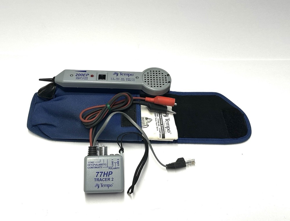 Inductive Amplifier Network Cable Tester Wire Tracker Toner Tone Generator 200EP