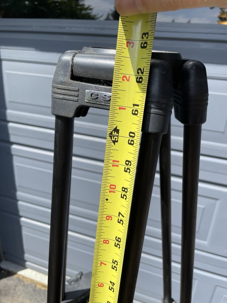 CSI TD35 Carbon Fiber Tripod / ~ 62" Extendable