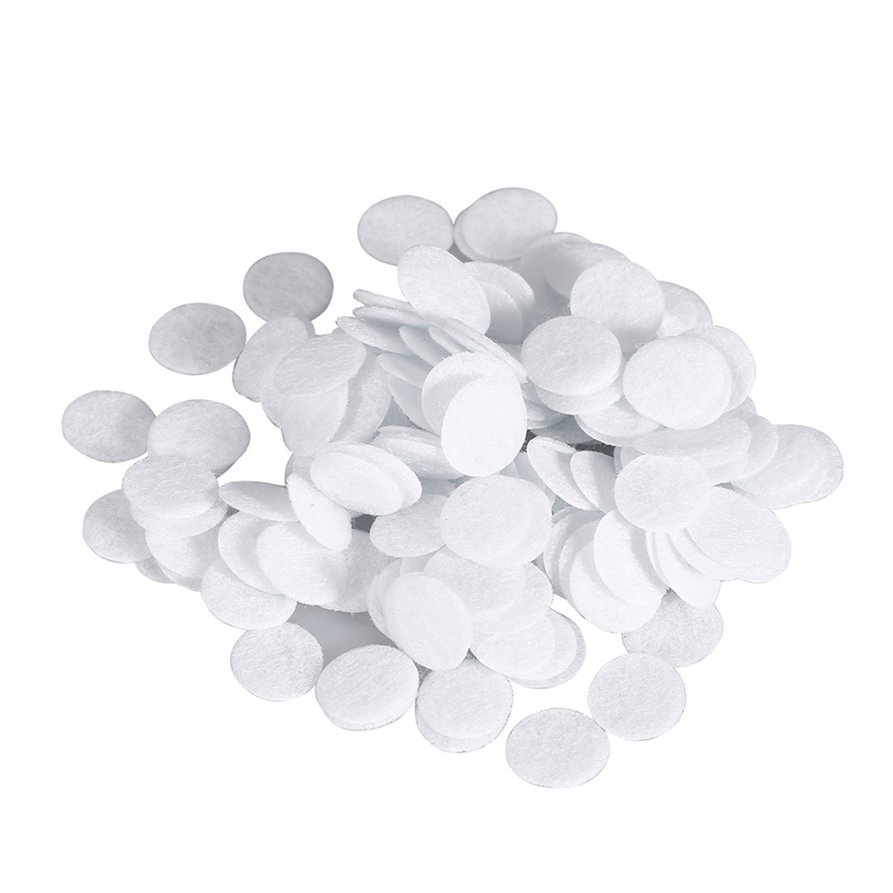 100pcs Cotton Filter Round Filtering Pads For Blackhead Removal Machine 40mm WT
