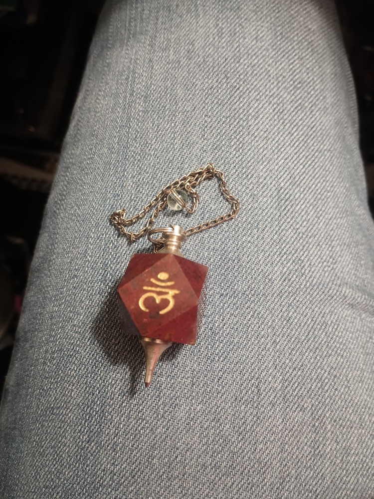 Red Aventurine Hexagonal Pendulum
