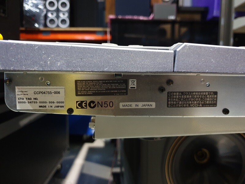 Sony CCP-8000 control panel and Sony model MKS-8010A pulled from working environ