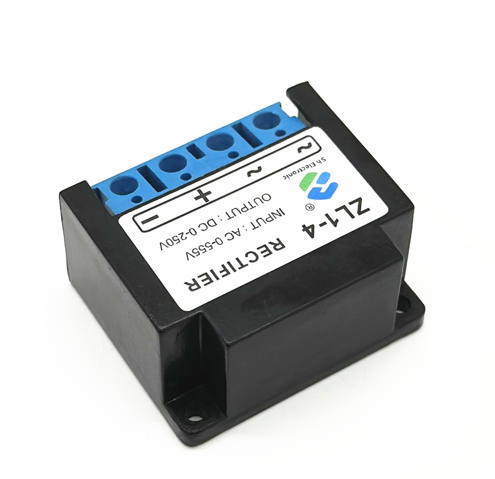 Rectifier ZL1-4 Brake Rectifier Input: AC0-555V Output: DC0-250V