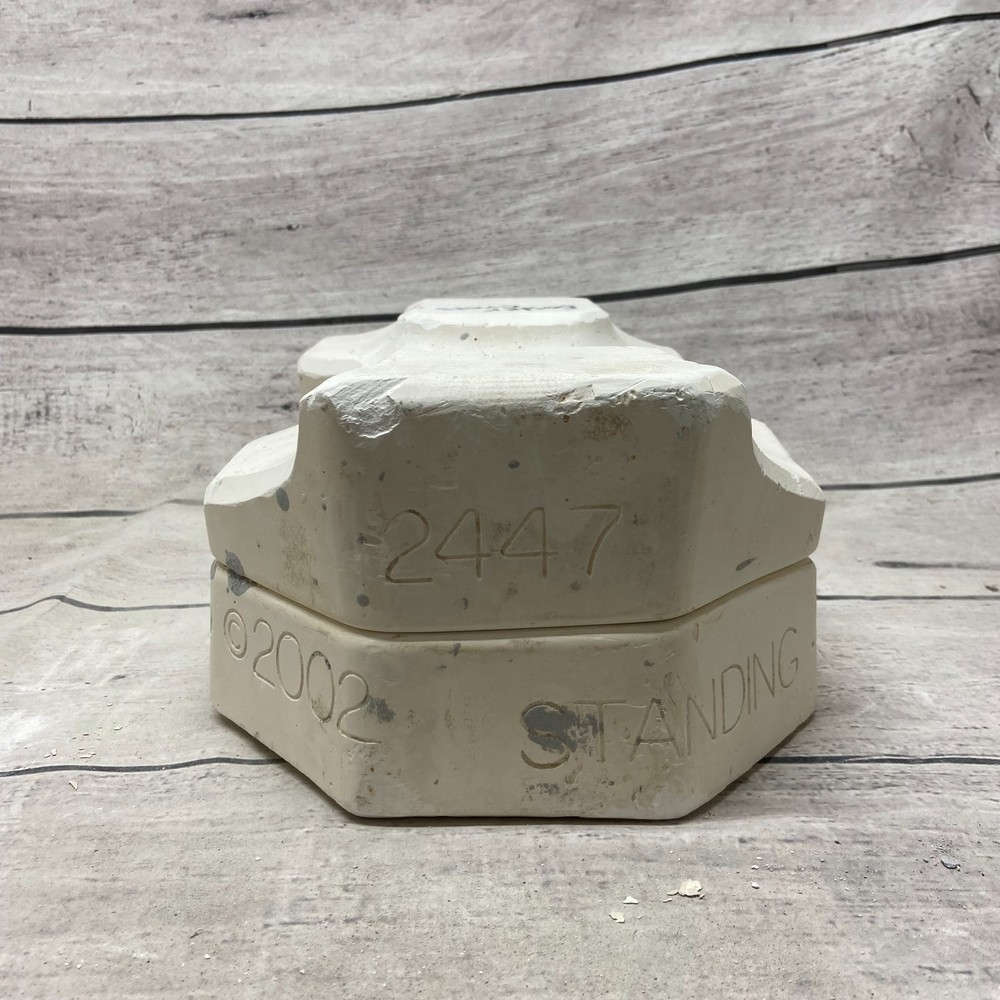 2002 Doc Holliday Ceramic Casting Mold Standing Rock Cross - Easter #2447