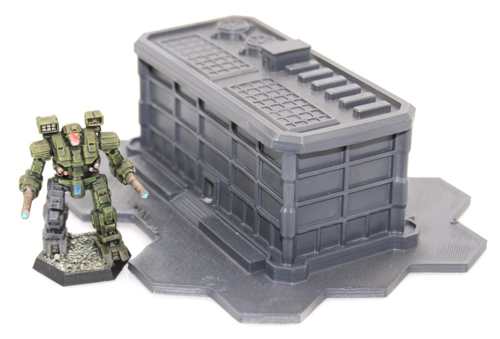 Battletech 6mm Scale Terrain Apartment Builing-3D Printed Comes Primed