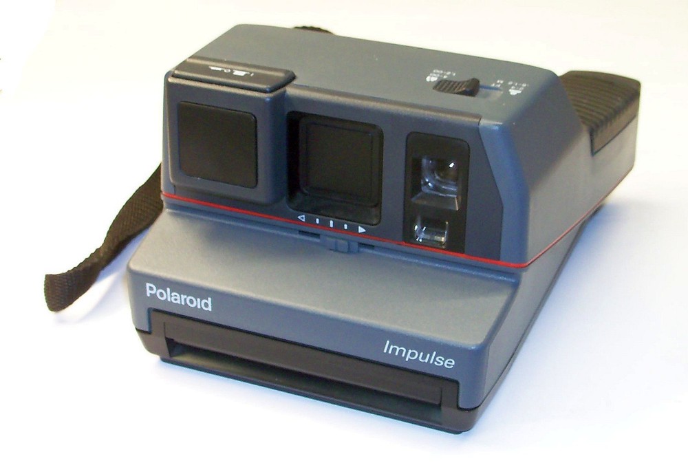 Vintage Polaroid Impulse Built In Flash Instant Camera
