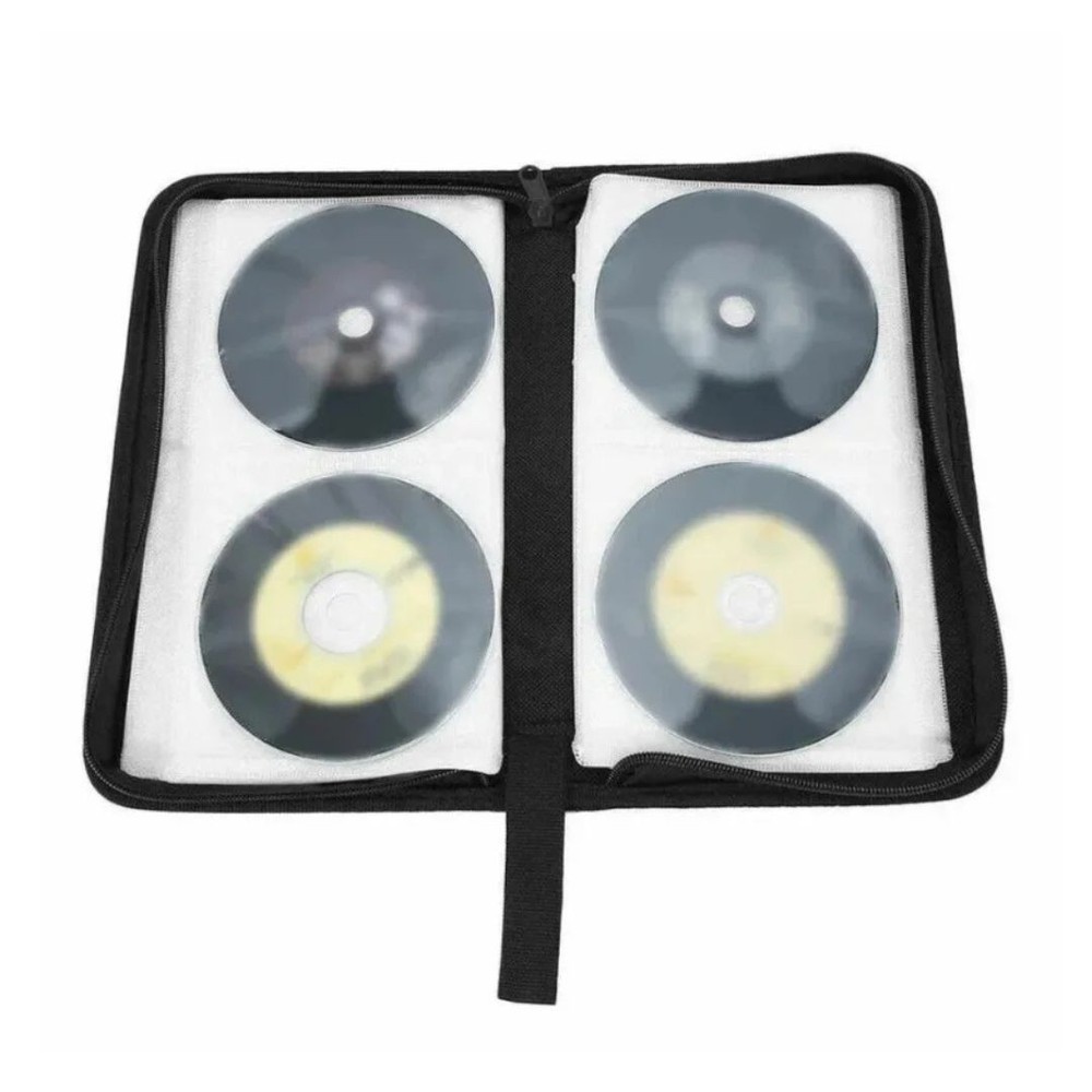 80-Sleeve Disc DVD CD Disc Holder Carry Case Protector Storage Bag Wallets....