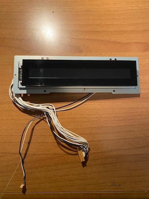 Roland JV-80 Display