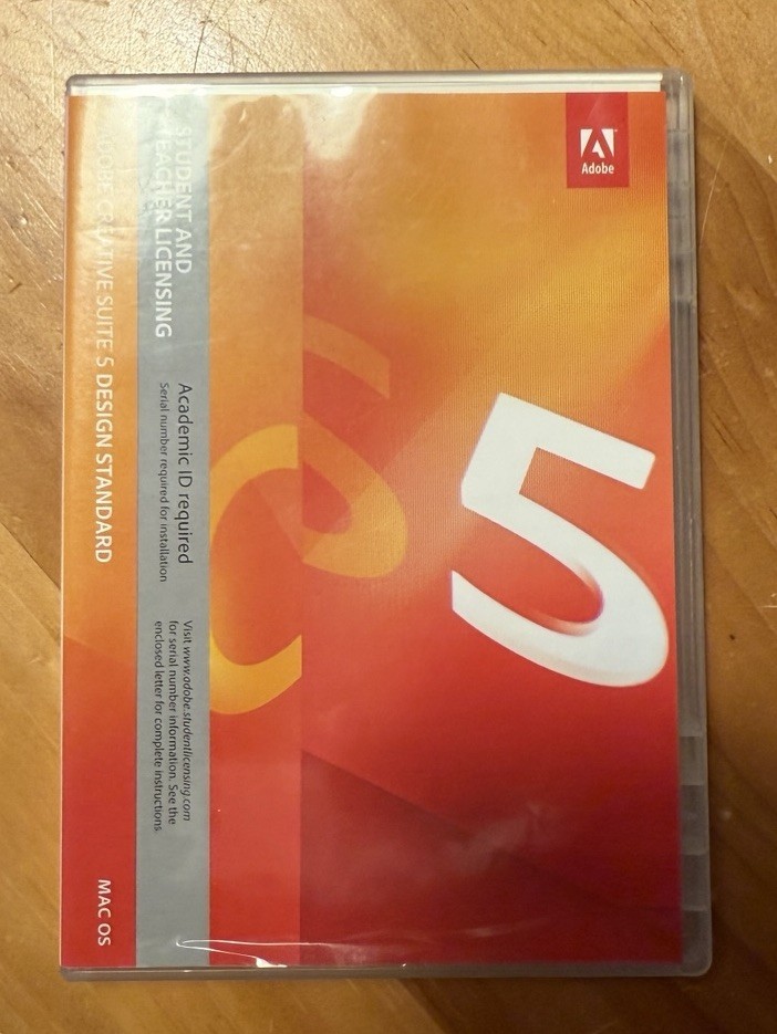Adobe Creative Suite 5 Design Premium for Mac - Student And Teacher Licensing