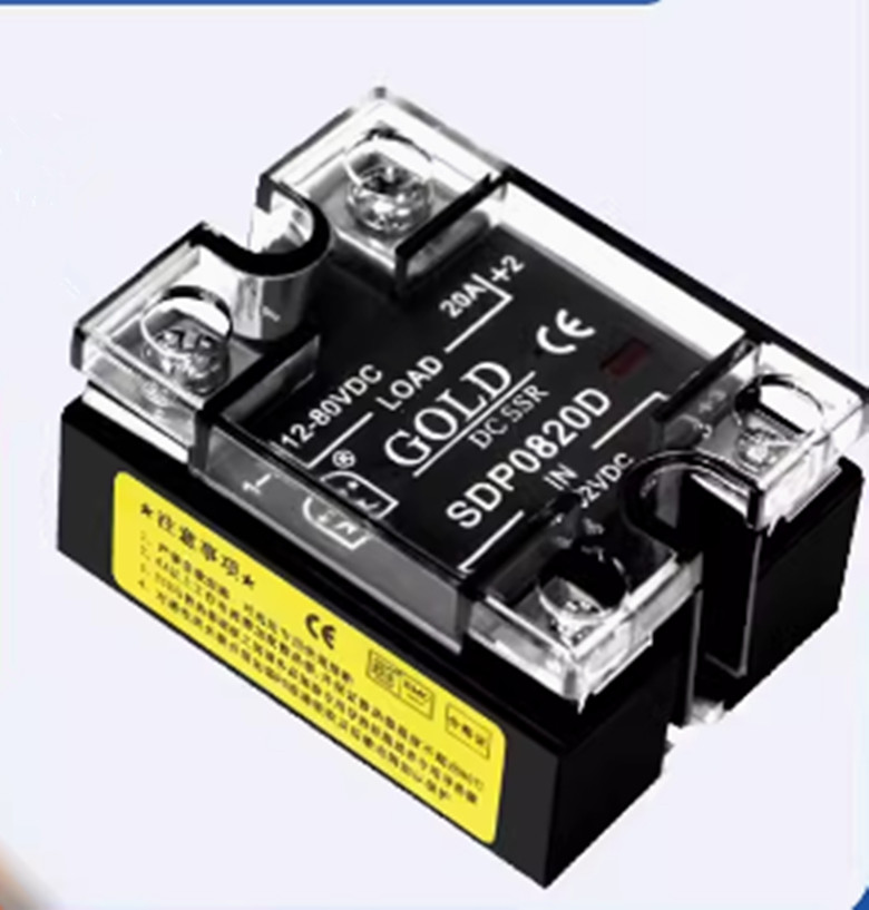 GOLD single-phase DC solid-state relay SDP0820D 20A 12-80VDC