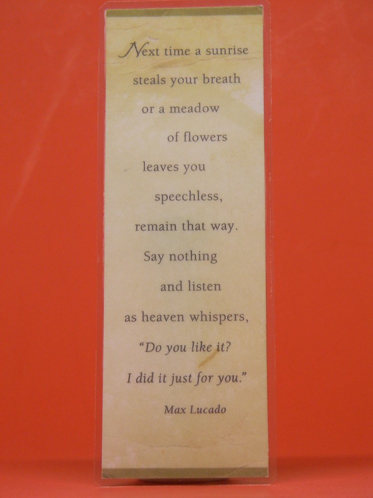SOBRIETY BOOKMARK - AS HEAVEN WHISPERS