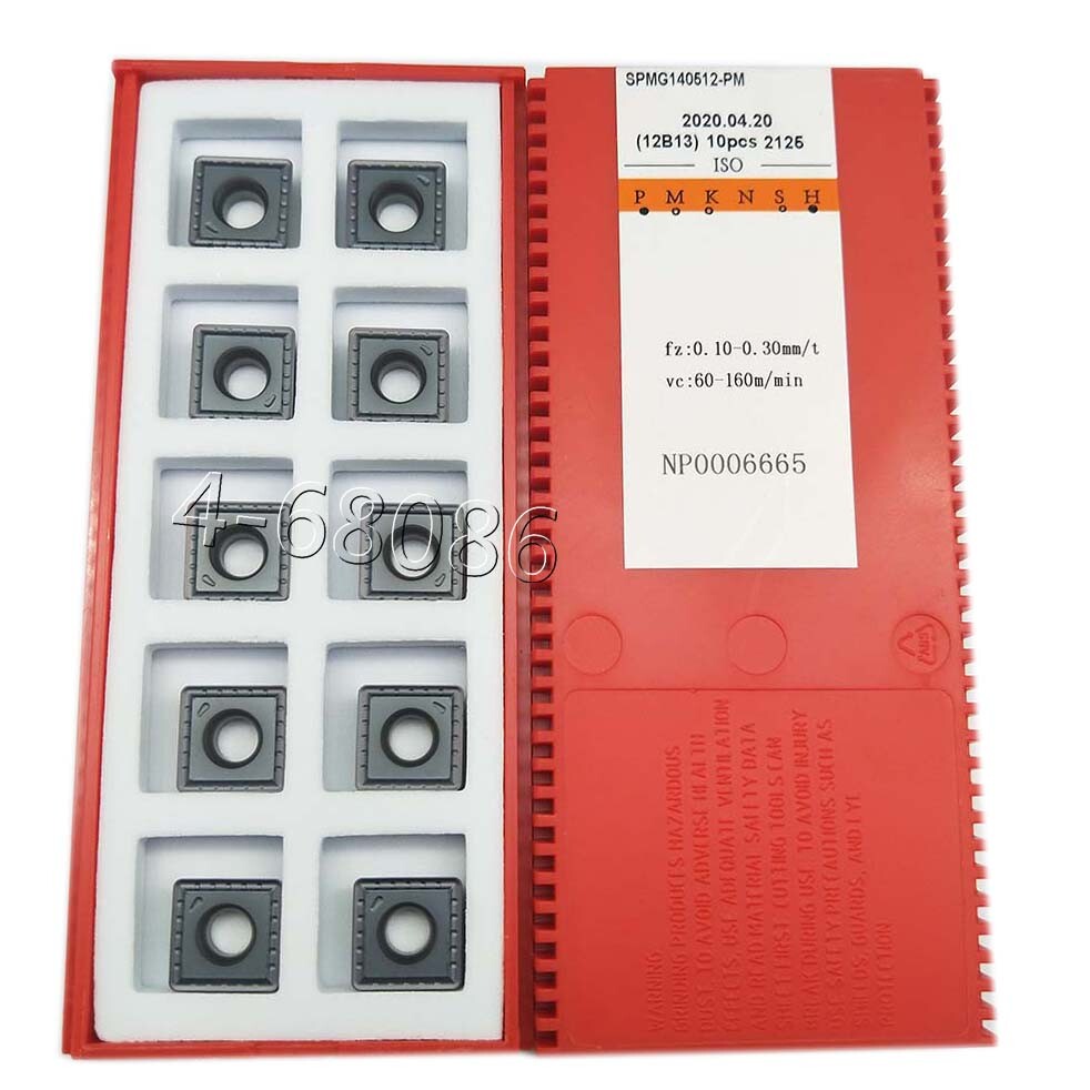 SPMG140512 PM SPMG Indexable carbide drill inserts process steel for SP U drill