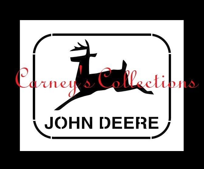 8"x10" Plastic Stencil - Tractor (SN510)