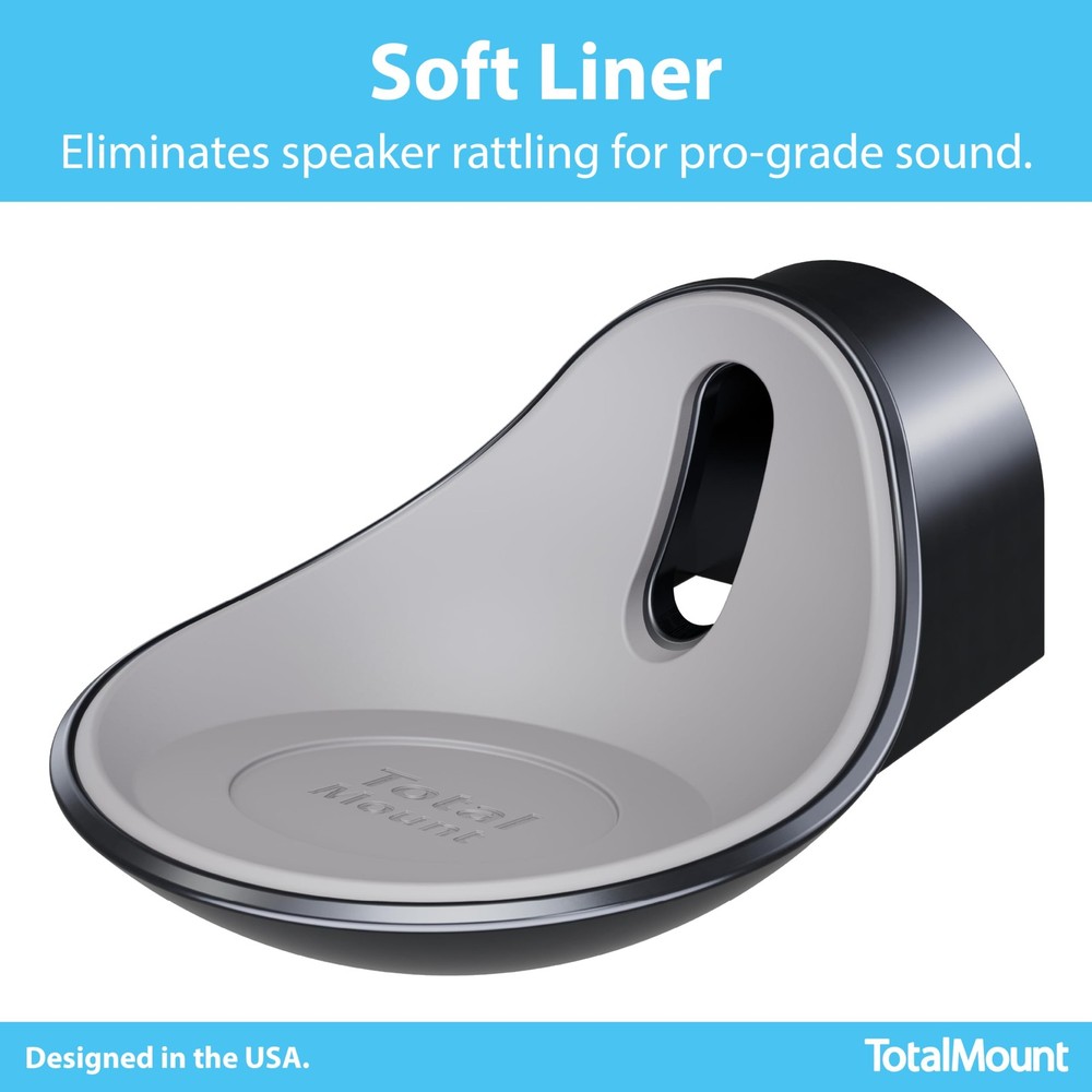 Premium Wall Mount For Echo Dot MAX HomePod Mini Soft Liner Secure Fit Base
