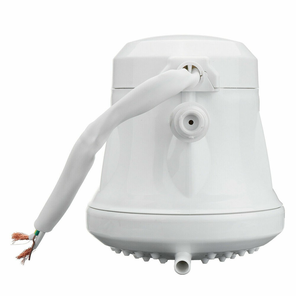 5400W 110V/220V Electric Shower Head Instant Hot Water Heater Bath +Hose Bracket