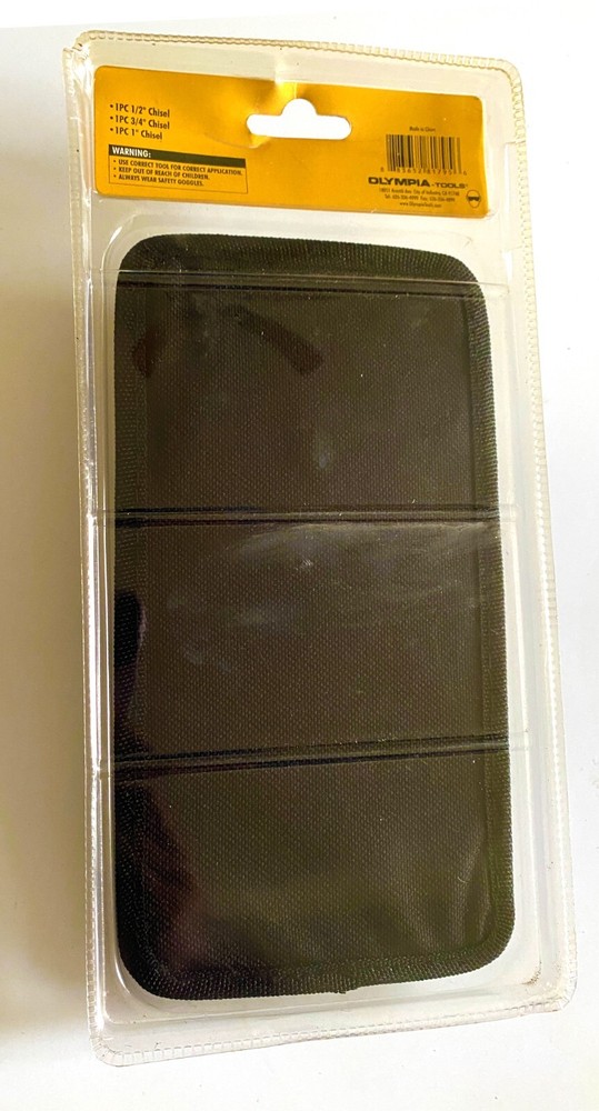 Olympia Tools Chisel Set With Pouch 81-795-116