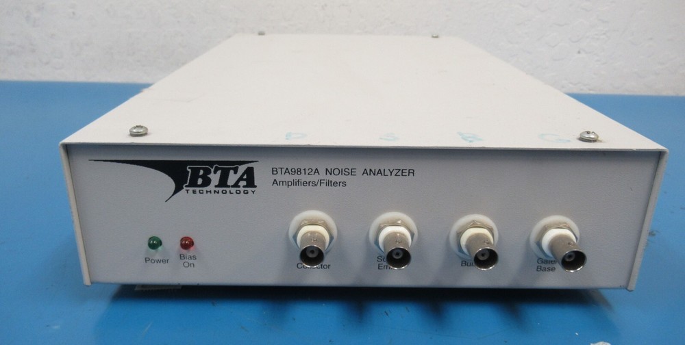 BTA Technology Noise Analyzer Amplifier/Filters Model BTA9812A