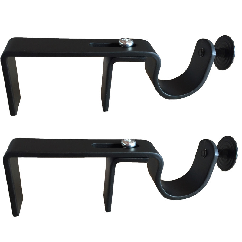 NoNo Bracket - No Drill Curtain Rod Bracket Attachment over Blinds (Used)