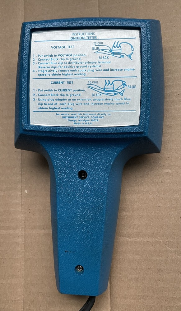 Vintage Ignition Tester -Blue