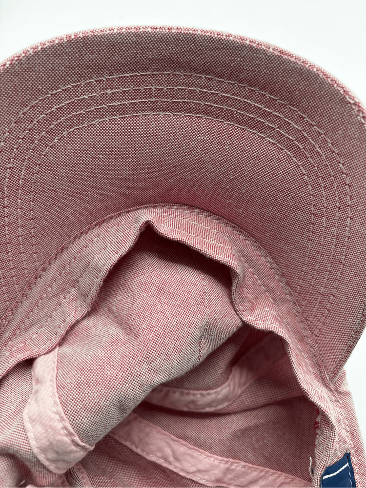 Vineyard Vines Distressed Hat Cap Adjustable Back Strap Whale Pink One Size