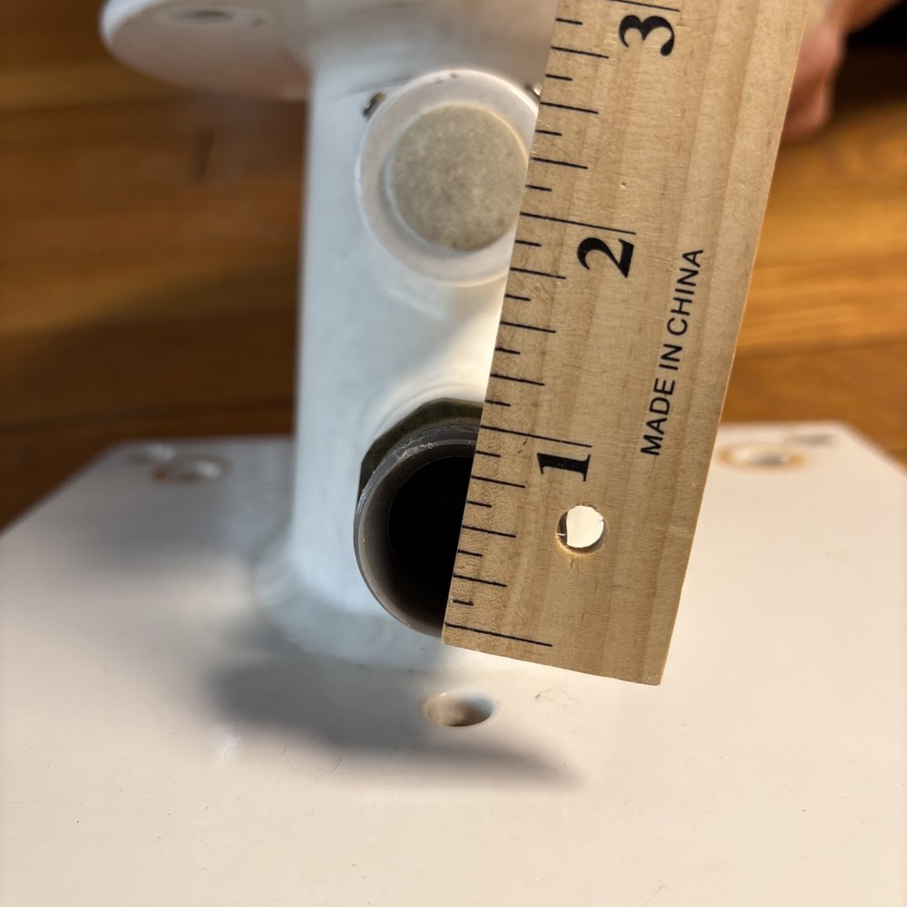 Forward Leaning 4 3/4” Radar Antenna Mount Good Condition