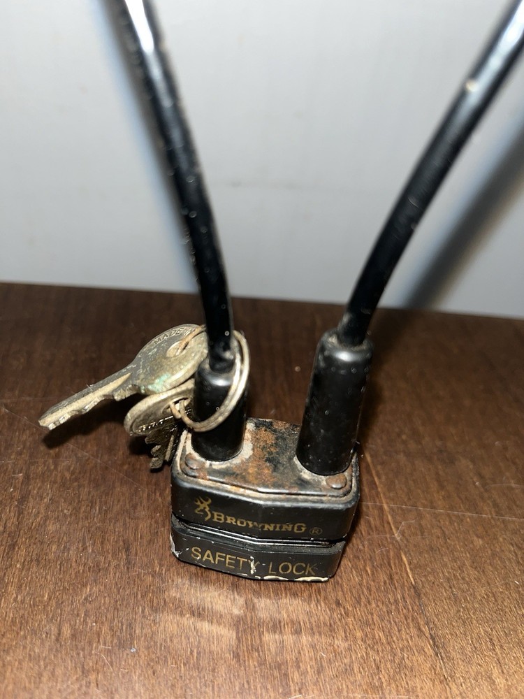 Browning Safety Lock with Two Keys