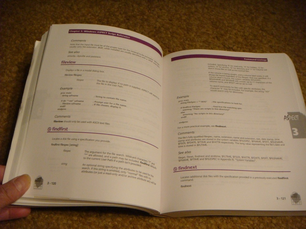 Procomm Plus for windows Windows Aspect Script Language book