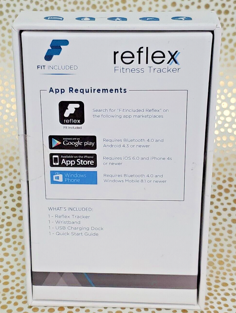 Reflex Fitness Tracker by Fit Included