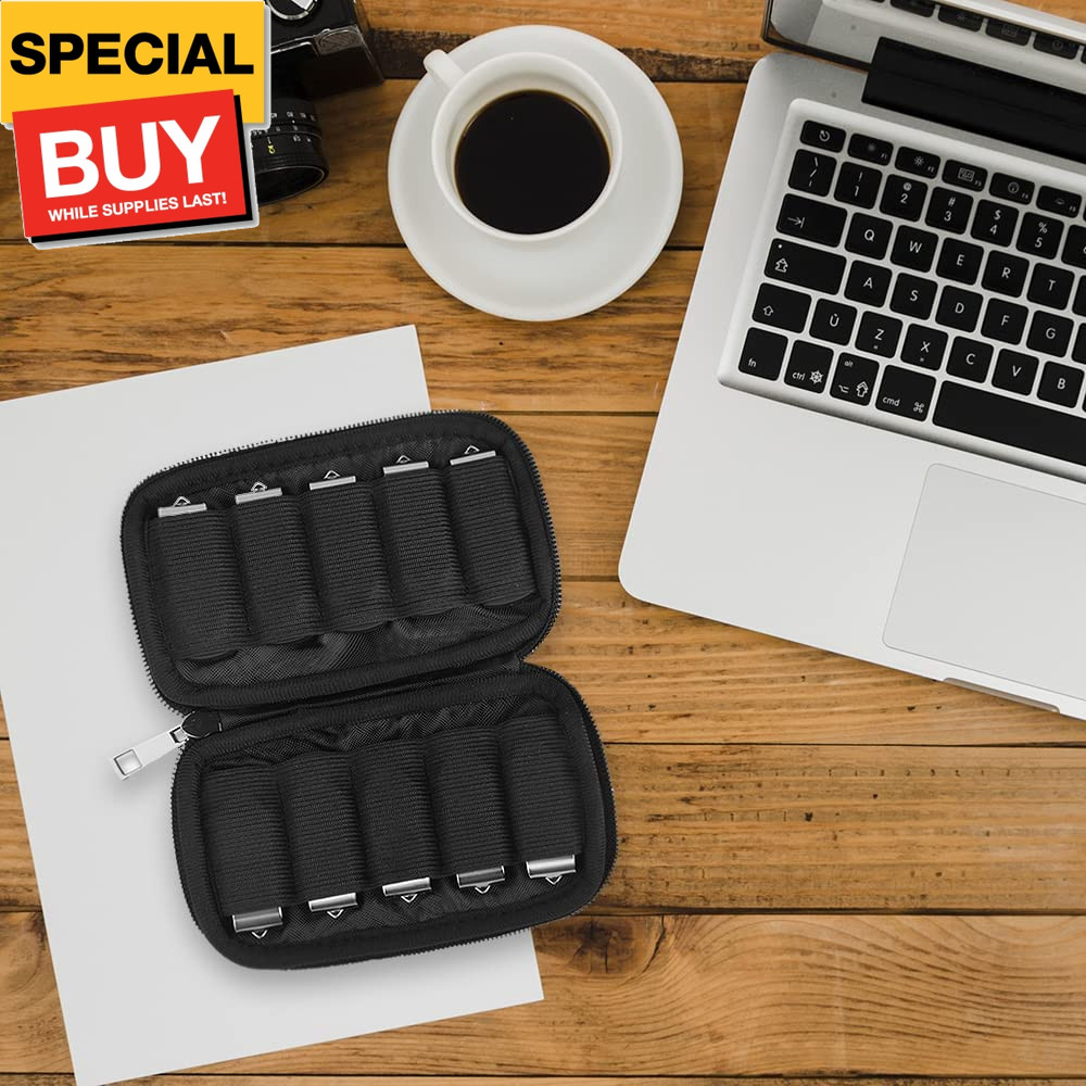 Flash Drive Case USB Storage Case USB Holder Storage Bag, Electronic Accessorie