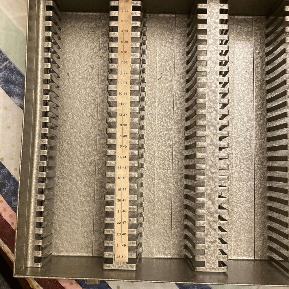 Vntg Slide Case Made In West Berlin Germany