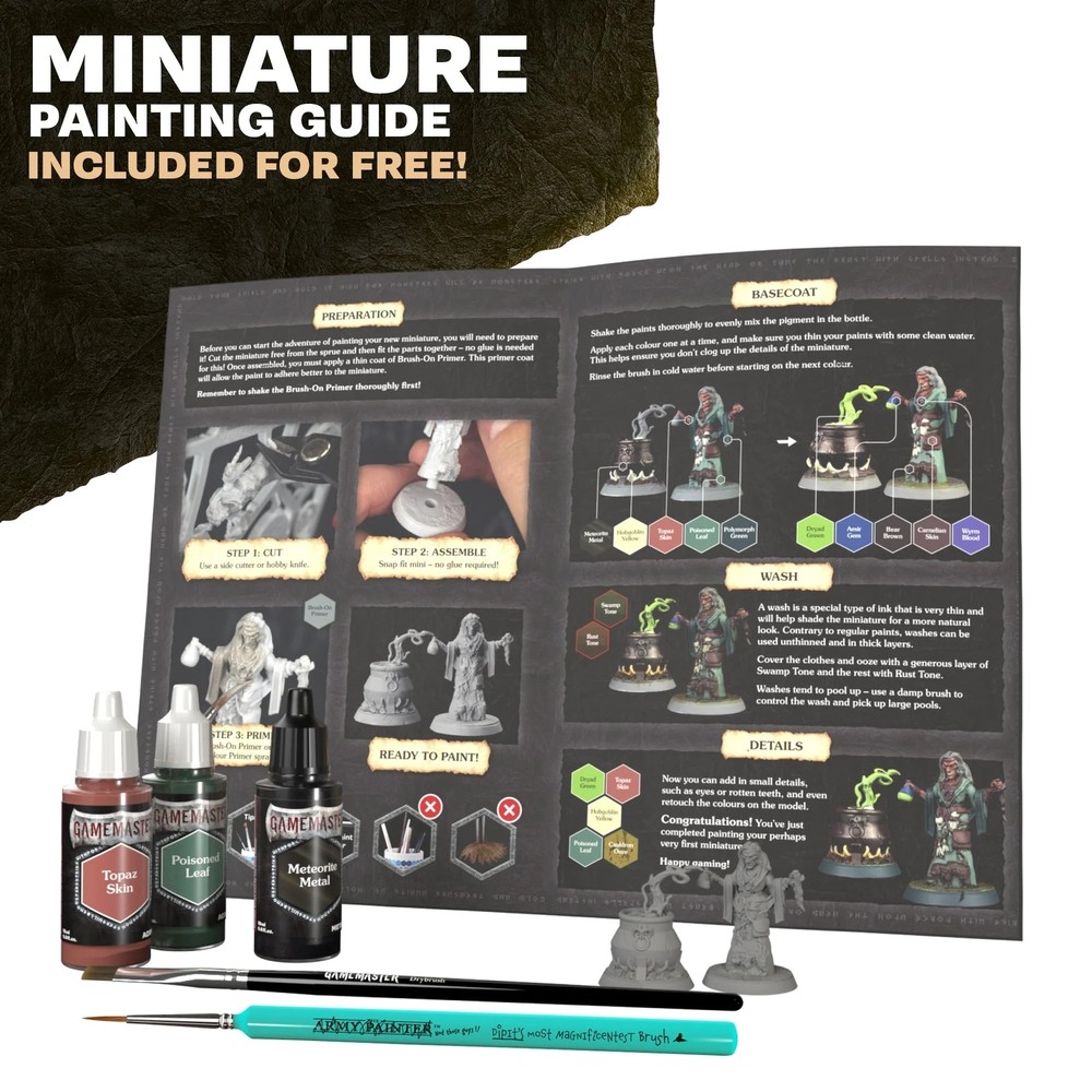 GAMEMASTER: Wilderness Adventures Role-Playing Paint Set