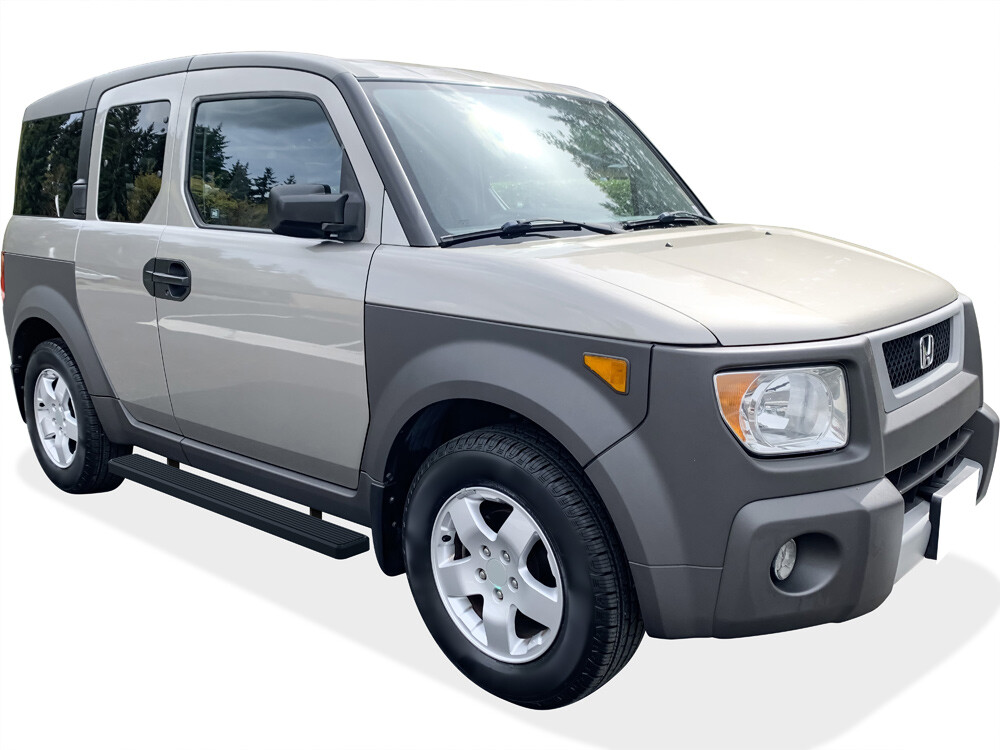 Premium 6" Black iBoard Side Steps Fit 03-11 Honda Element